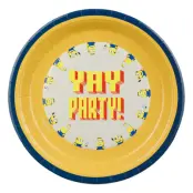 Papperstallrikar Minions - 6-pack