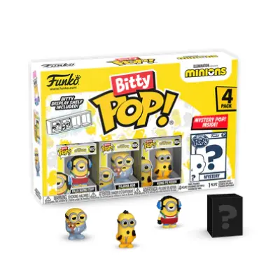 POP Minions - Bitty 4-Pack - Roller Skating Stuart 2,5cm