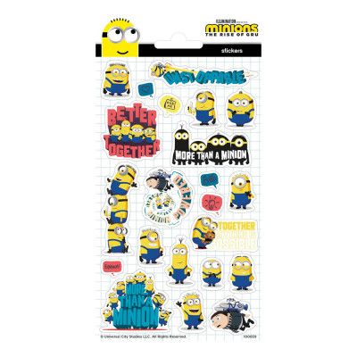 Stickers Glitter Minions