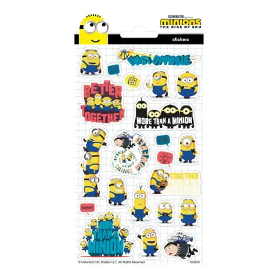 Stickers Glitter Minions