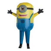 Uppblåsbar Minion Stuart Barn Maskeraddräkt - One size