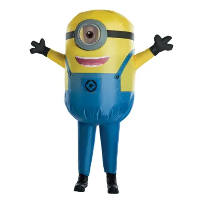 Uppblåsbar Minion Stuart Barn Maskeraddräkt - One size