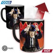 AC/DC Mugg - Live - Tasse mit Thermoeffekt - för  flerfärgad