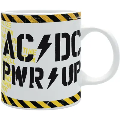 AC/DC Mugg - PWR Up - för  flerfärgad