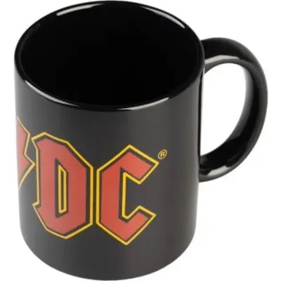 AC/DC Mugg - Tasse Logo - för  flerfärgad