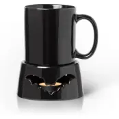 Alchemy England - Gothic Mugg - Mugg med muggvärmare Fladdermus - för None - svart