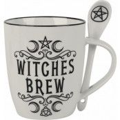 Alchemy England - Gothic Mugg - Witches Brew - för  vit/svart