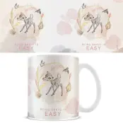 Bambi - Anime Mugg - Being Brave Is Easy - för None - flerfärgad