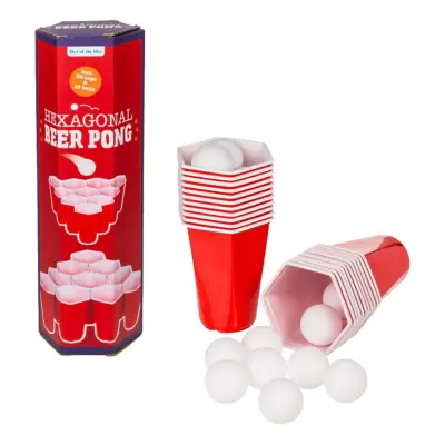Beer Pong Hexagon