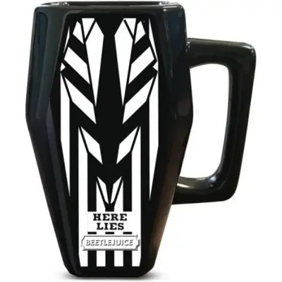 Beetlejuice Mugg - Beetlejuice 1988 - för  svart/vit