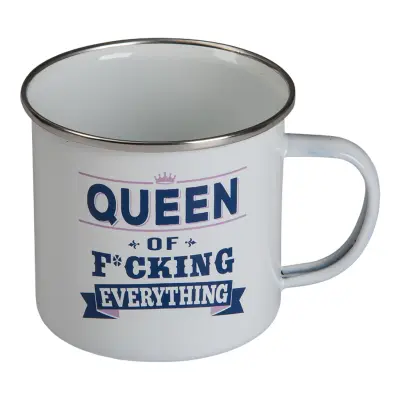 Retromugg med Text - Queen