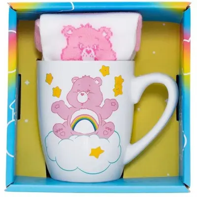 Care Bears - Anime Mugg - Cheer Bear Mugg & Strumpor - för  flerfärgad