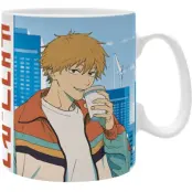 Chainsaw Man - Anime Mugg - Denji & Pochita - för None - flerfärgad