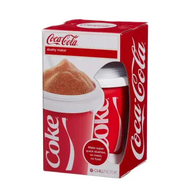 Chillfactor Slushy Maker Coca Cola - Chillfactor -  Leksaksaffären - Gör din egen slush mugg - Slushmaskin