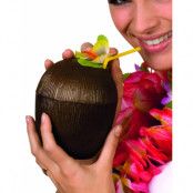 Coconut Cup - Hawaiikopp Lock, Blommor och Sugrör