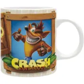 Crash Bandicoot - gaming Mugg - N.sane - för flerfärgad