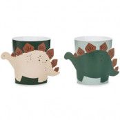 Dinosaurier Triceratops Mugg Sleeve 6-pack