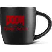Doom - gaming Mugg - The Dark Ages - för svart/röd