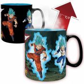 Dragon Ball - gaming Mugg - Super - Saiyans - för  flerfärgad