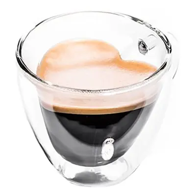 Dubbelväggad Glasmugg Hjärta