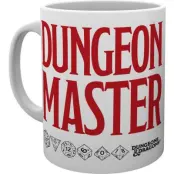 Dungeons and Dragons - gaming Mugg - Dungeon Master - för  vit