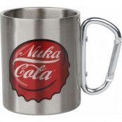 Fallout - gaming Mugg - Nuka Cola - Mugg med karbinhake - för  silverfärgad