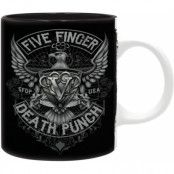 Five Finger Death Punch Mugg - Eagle - för  flerfärgad