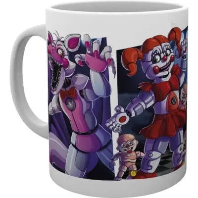 Five Nights At Freddy's - gaming Mugg - Sisters - för  flerfärgad