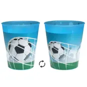 Fotboll Flergångsmugg 250ml