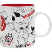 Gremlins Mugg - Gizmo - för vit/svart/röd