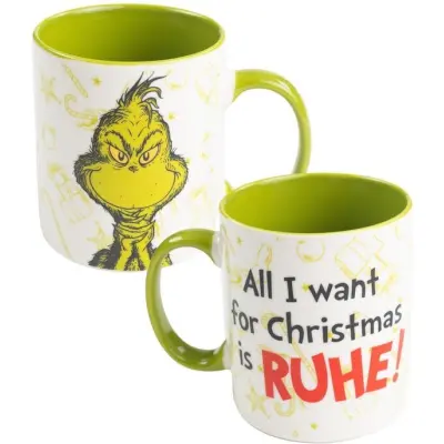 Grinchen - Anime Mugg - Grinch - Ruhe - för  flerfärgad