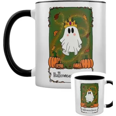 Halloween (Humor) - Fun Mugg - Halloween-drottning - för None - svart/vit