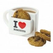 I Love Biscuits Mugg