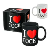 I Love Cock Mugg - 1-pack