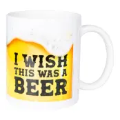 I WISH THIS WAS BEER MUGG