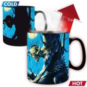 Iron Maiden Mugg - Fear Of The Dark - Tasse mit Thermoeffekt - för  flerfärgad