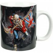 Iron Maiden Mugg - The Trooper - för  vit