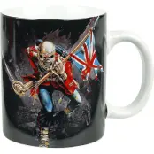 Iron Maiden Mugg - The Trooper - för None - vit