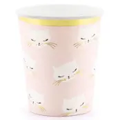 Katt Pappersmugg 6-pack