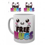 Kawaii Mugg Free Hugs