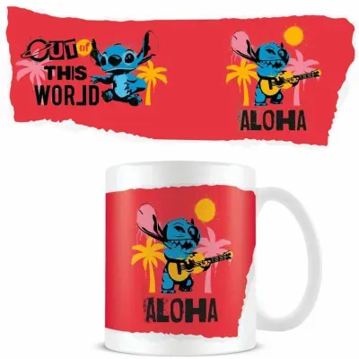 Lilo & Stitch - Disney Mugg - Aloha - för  flerfärgad