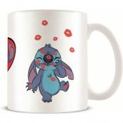 Lilo & Stitch - Disney Mugg - Love Stitch - för  flerfärgad