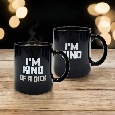 Mad Monkey Mugg - Kind of a Dick - för None - flerfärgad