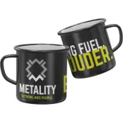 Metality Mugg - Emaille Becher - för
