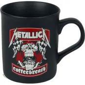 Metallica Mugg - Coffeebreath - för None - mattsvart