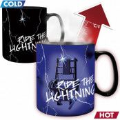 Metallica Mugg - Ride The Lighting - Tasse Mit Thermoeffekt - för  flerfärgad