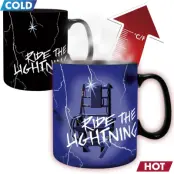Metallica Mugg - Ride The Lighting - Tasse Mit Thermoeffekt - för  flerfärgad