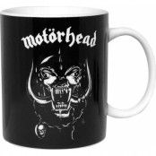 Motörhead Mugg - Warpig - för  svart/vit