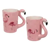 Mugg Flamingo