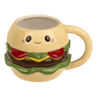 Mugg Kawaii Hamburgare